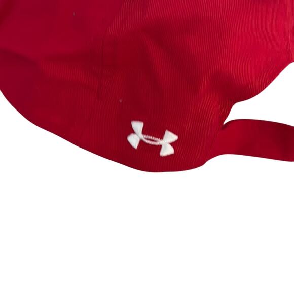 Under Armour Heat Gear Let Freedom Ring Red Baseball Cap NWT - Picture 5 of 7